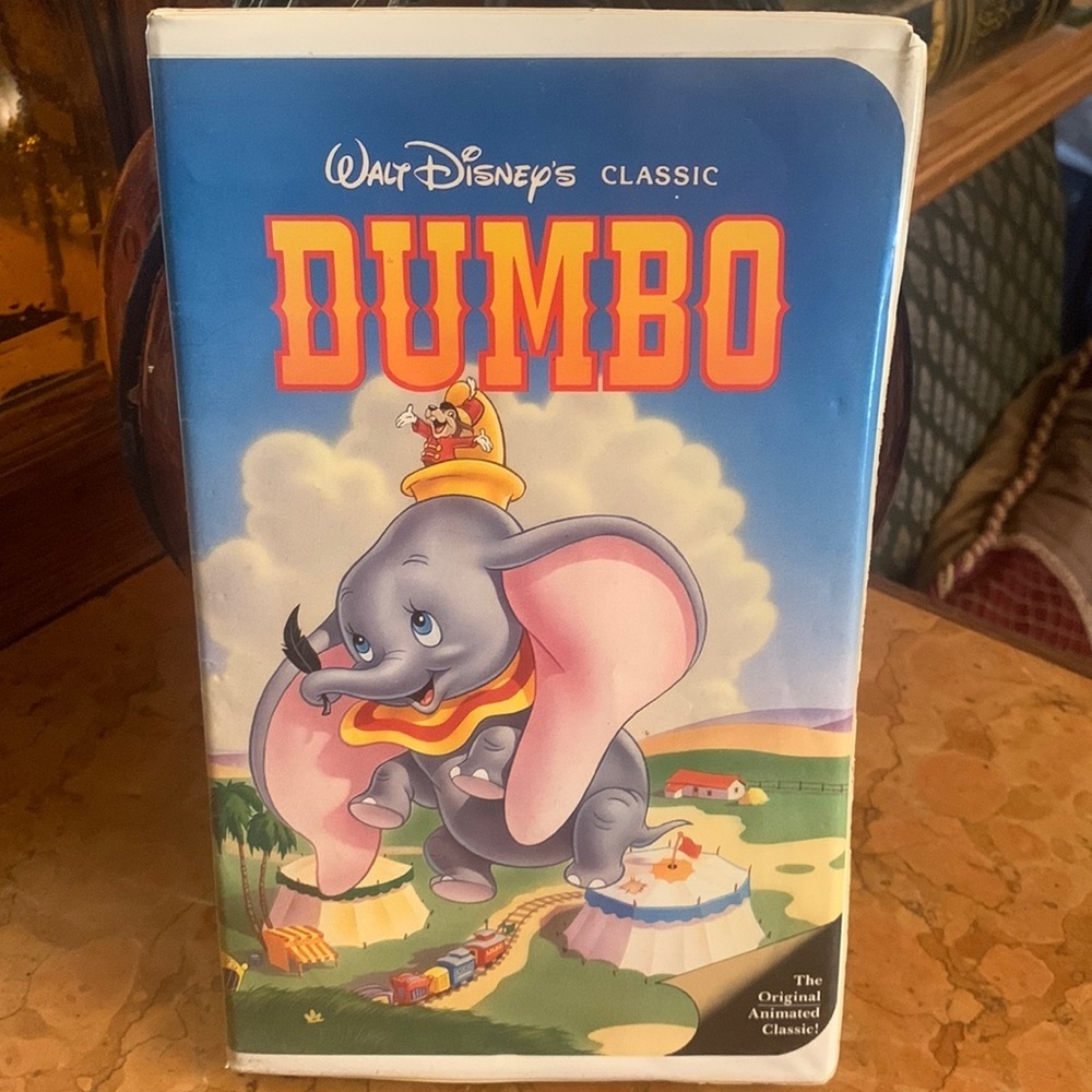 Walt Disney Dumbo VHS Black Diamond Edition